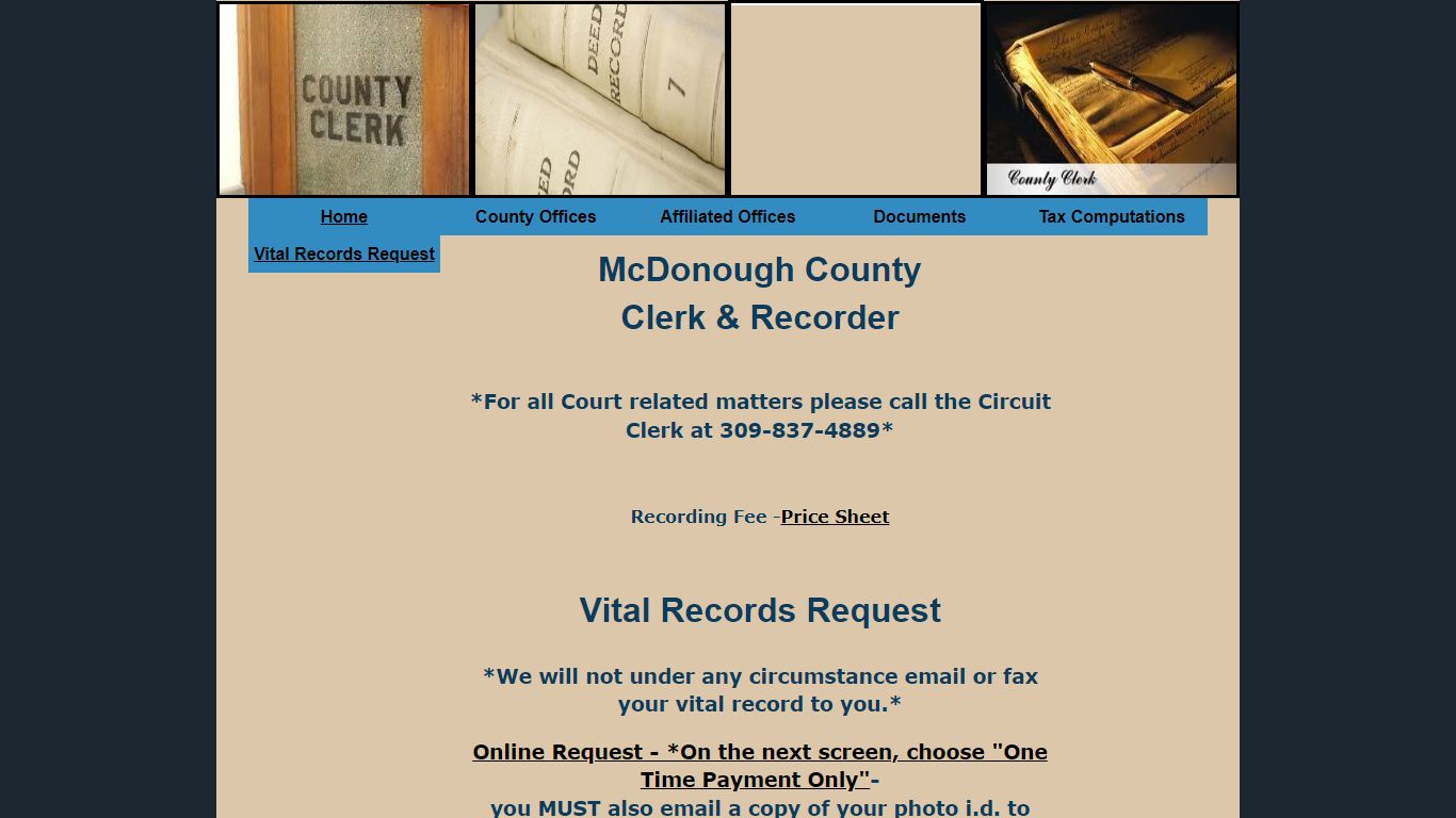 McDonough County Clerk