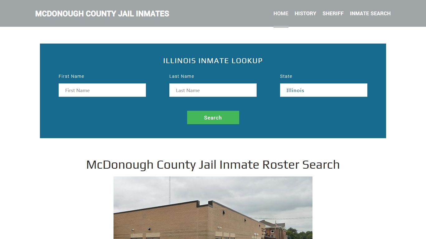 McDonough County Jail Inmate Roster Lookup, Macomb, IL